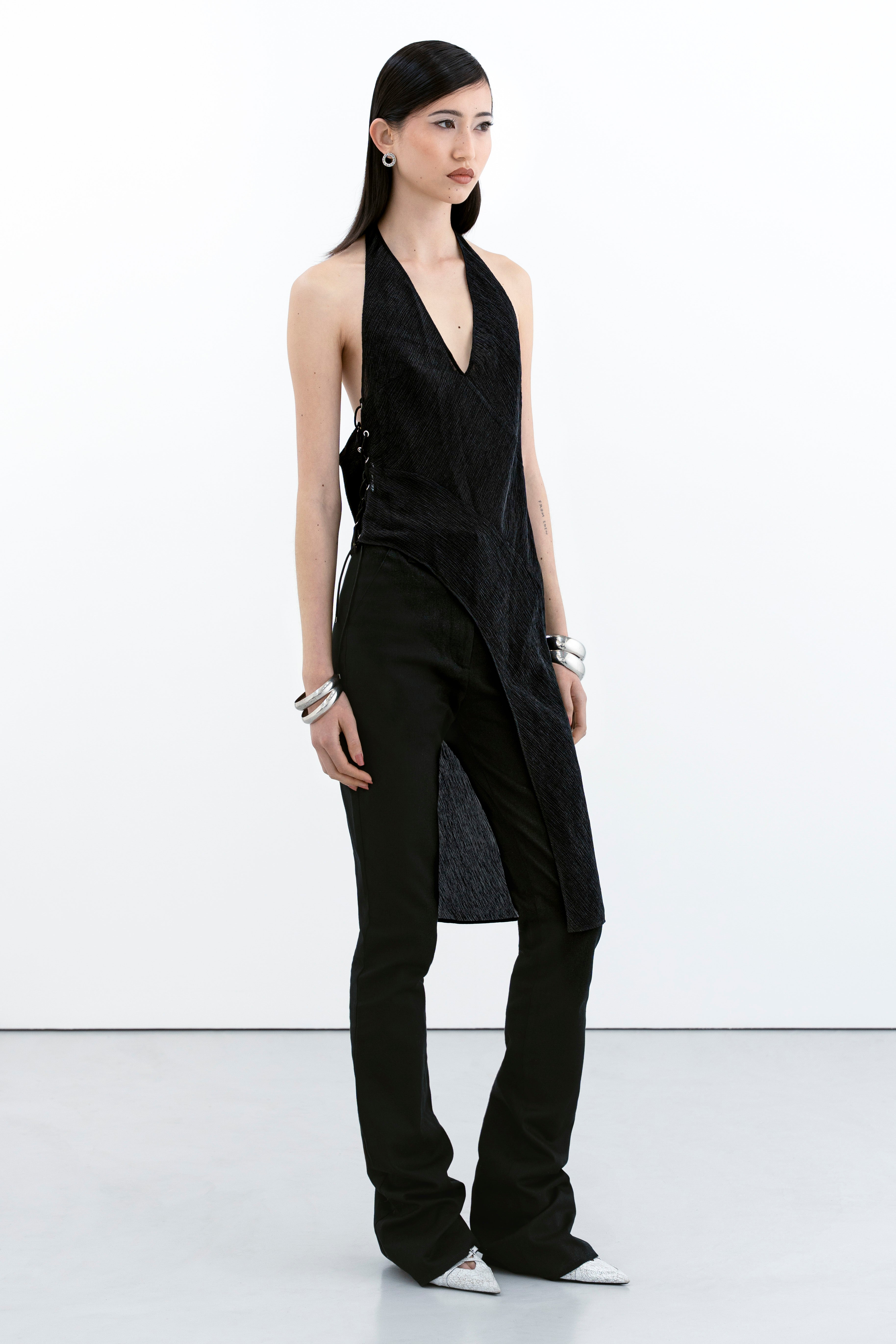 ASYMETRIC DRAPPED TOP